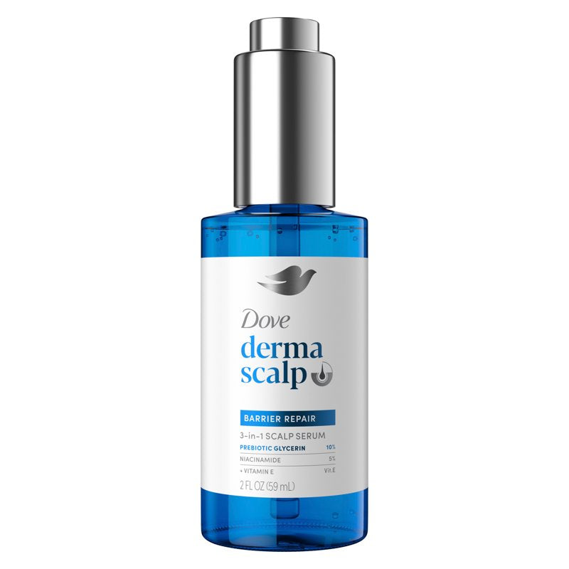 Scalp Dandruff Relief Serum - 3-in-1 Barrier Repair Treatment, 2 fl oz