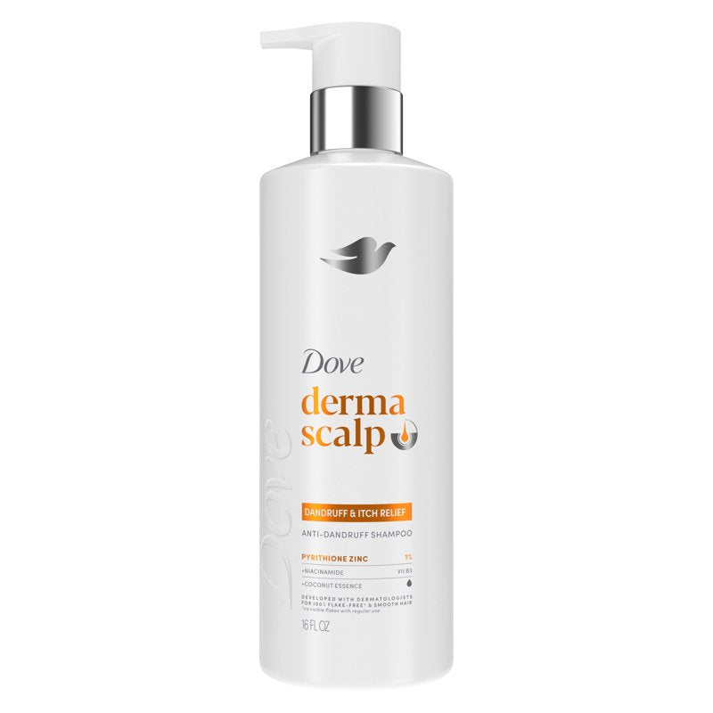 Anti-Dandruff Scalp Relief Shampoo with Pyrithione Zinc & Niacinamide 16oz