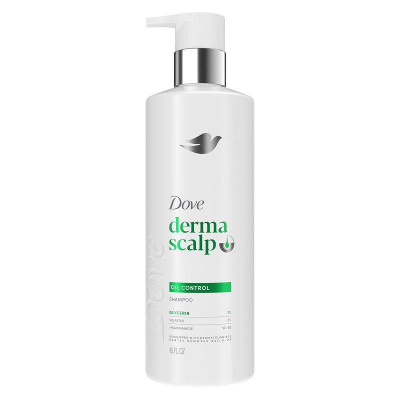 Scalp Oil Control Shampoo with Niacinamide and Glycerin, 16 fl oz