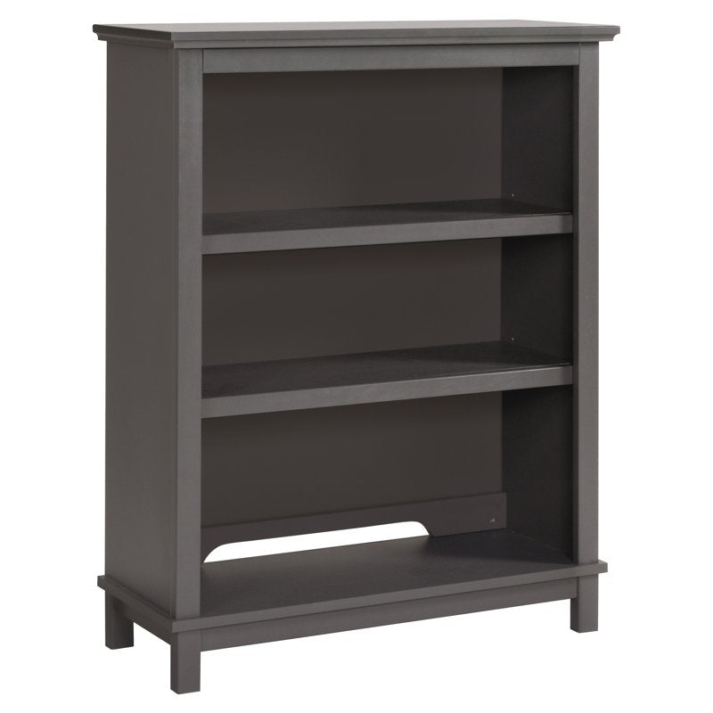 Autumn Bookcase and Hutch in Slate Finish - Adjustable Shelves