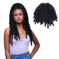 24 Inch Passion Twist Crochet Hair Extensions - Natural Soft Texture
