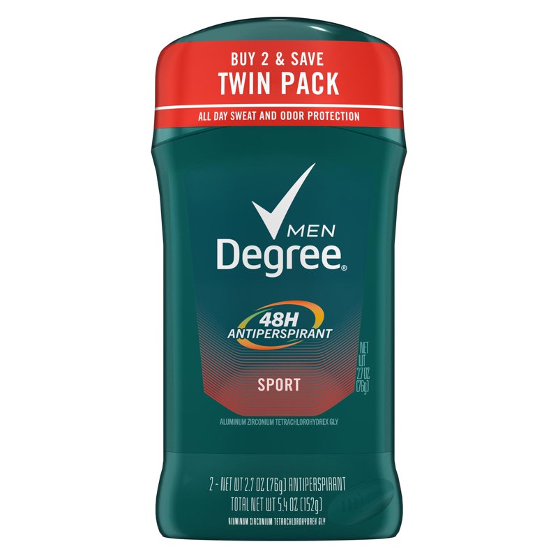 Men's Antiperspirant Deodorant Twin Pack - 48H Protection