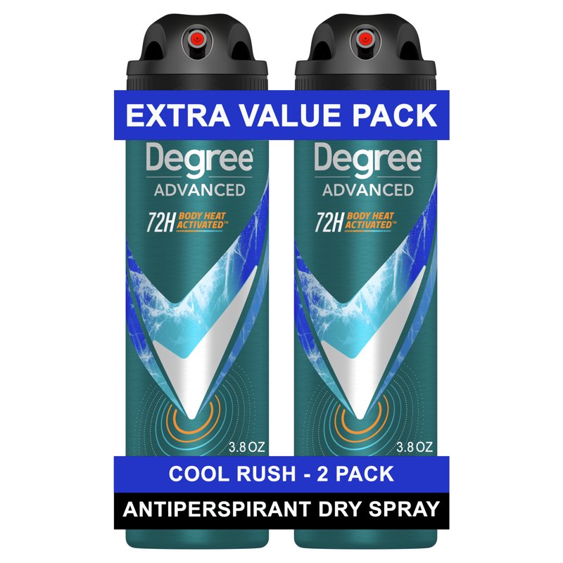 Men's Antiperspirant Deodorant Dry Spray - Cool Rush Scent