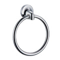 Design House Alta Bay Wall Mount Bathroom Towel Ring - Chrome, Ring Variation