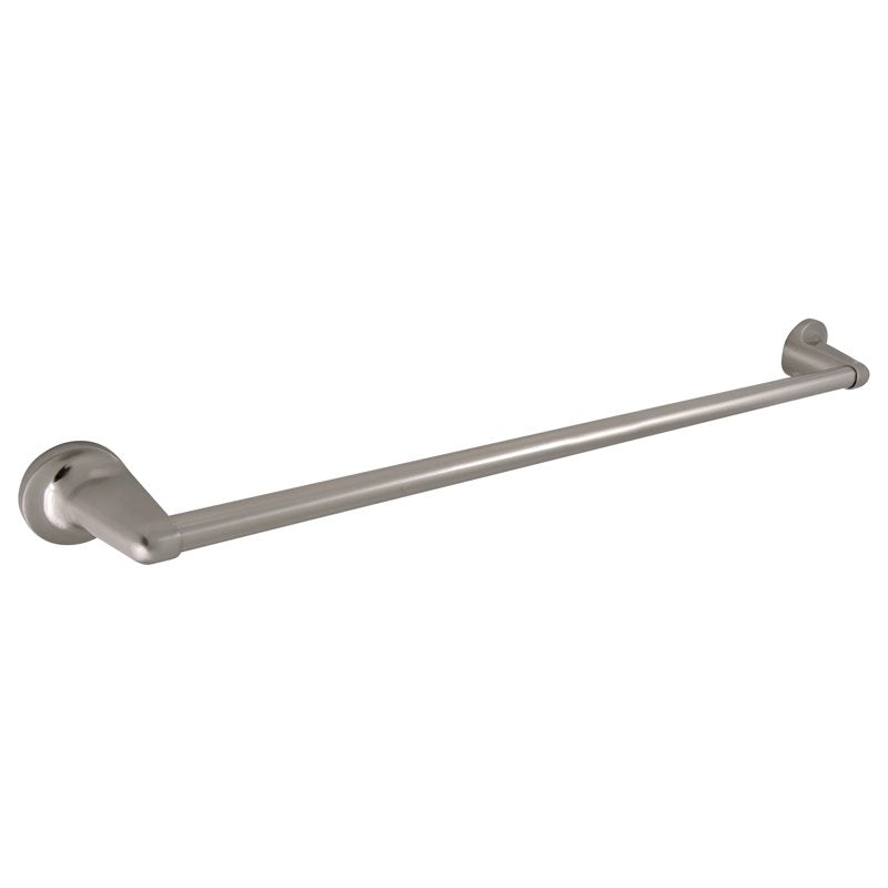 Design House Alta Bay 24-Inch Wall Mount Towel Bar - Brushed Nickel