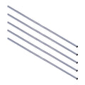72-Inch Stainless Steel Shower Rod 5-Pack - Polished Chrome - Design House