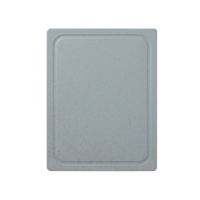 10 x 13 PolyFlax Cutting Board with Juice Well - Smoke Blue