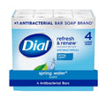 Antibacterial Bar Soap - Refresh & Renew Spring Water, 4 oz (4 Bars)
