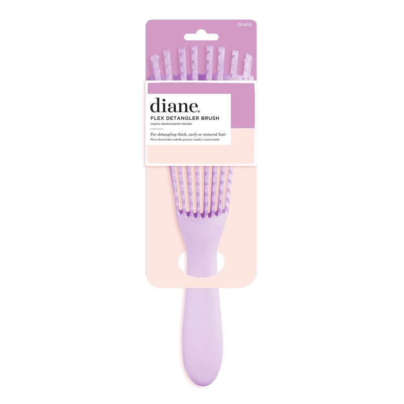 Flex Detangler Hairbrush for Curly & Textured Hair - Light Purple