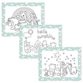 ColorMe Disposable Placemats - Stick On Placemats for Kids - Winnie the Pooh, 24 Pack