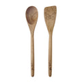 Acacia Wood Kitchen Tool Set - 2-Piece Turner & Spoon