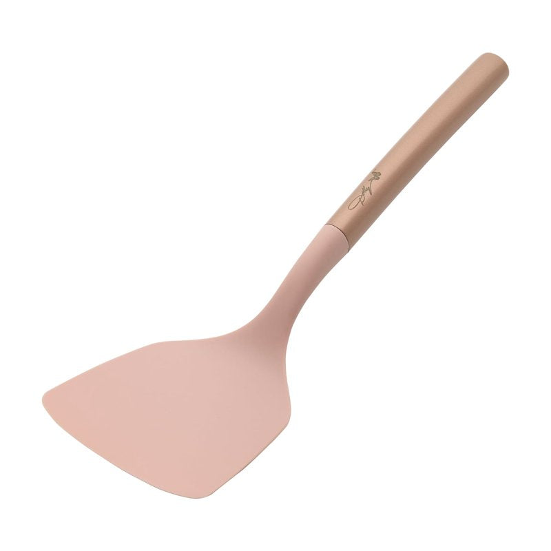 Stainless Steel Short Turner with Blush Design