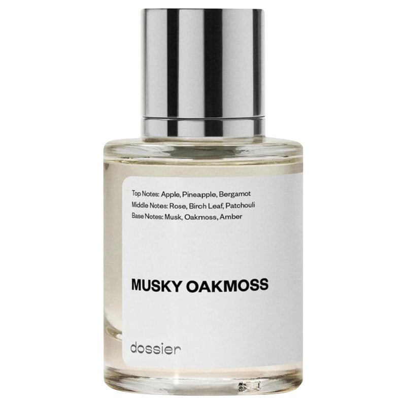 Musky Oakmoss Eau De Parfum for Men - Long-Lasting Woody Chypre Scent 1.7oz