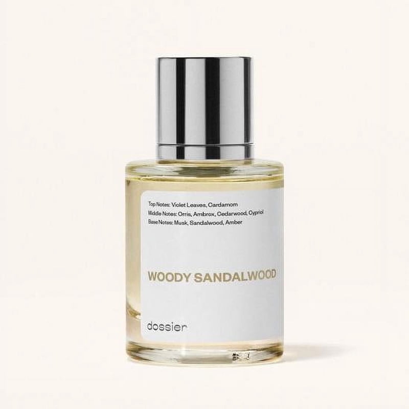 Woody Sandalwood Eau De Parfum - Unisex Fragrance with Violet & Musk - 1.7 oz
