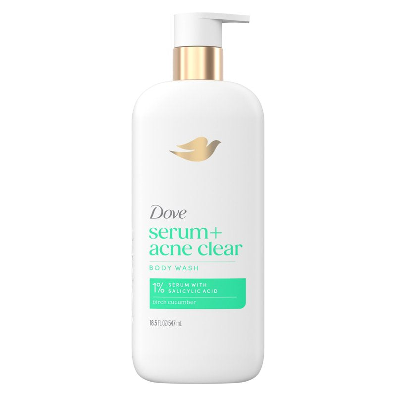 Acne Clear Body Wash with 1% Salicylic Acid for Acne-Prone Skin, 18.5 fl oz