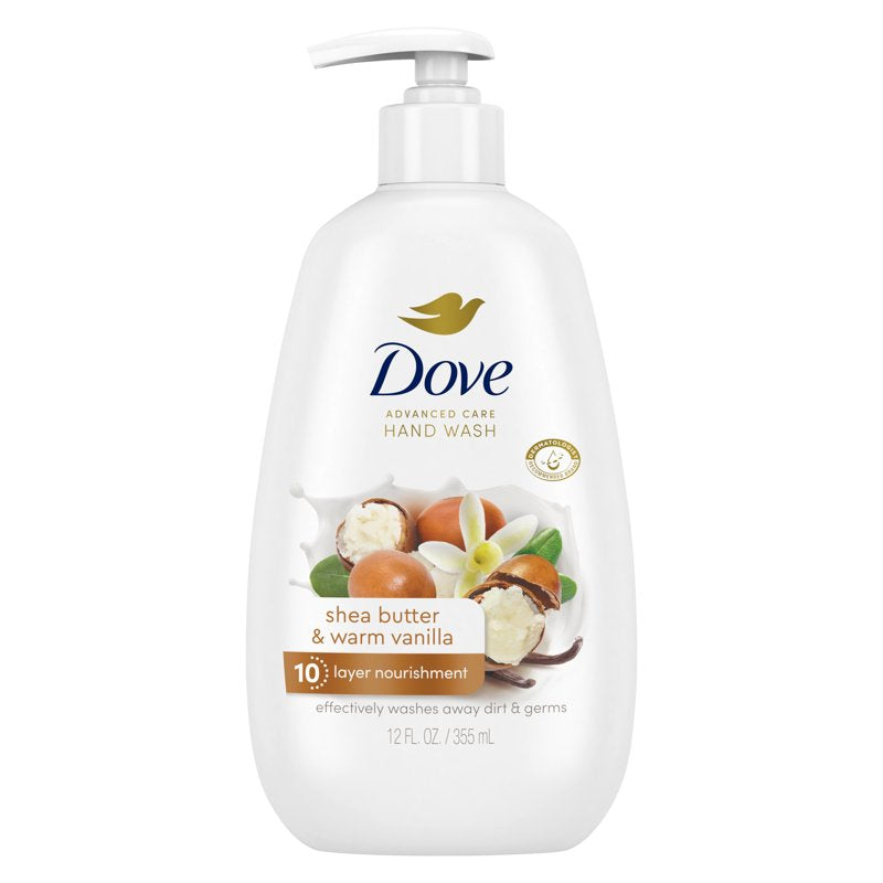 Shea Butter & Warm Vanilla Moisturizing Hand Wash - Sulfate-Free Formula