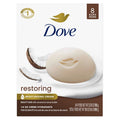 Restoring Beauty Bar Soap with Coconut & Cocoa Butter - 8 Pack, 3.75 oz