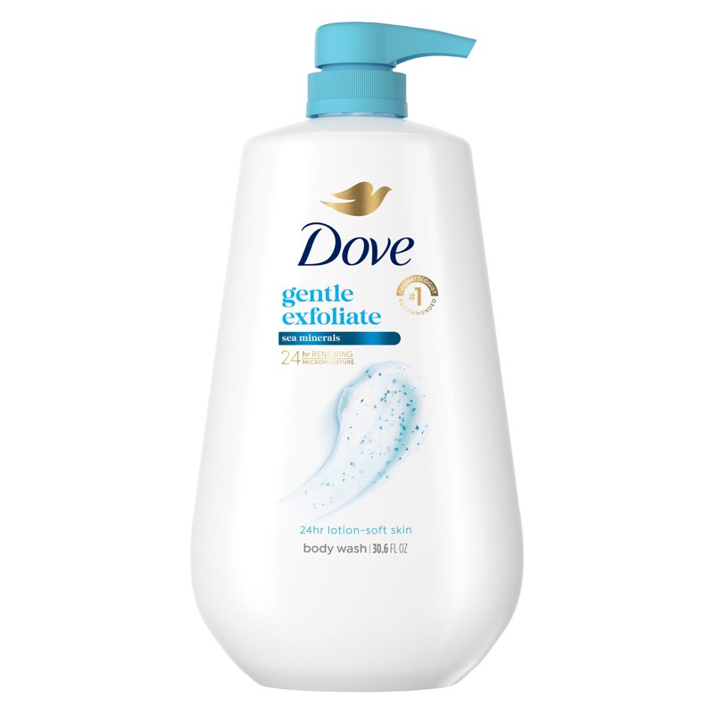 Gentle Exfoliating Body Wash with Sea Minerals - 30.6 Fl Oz