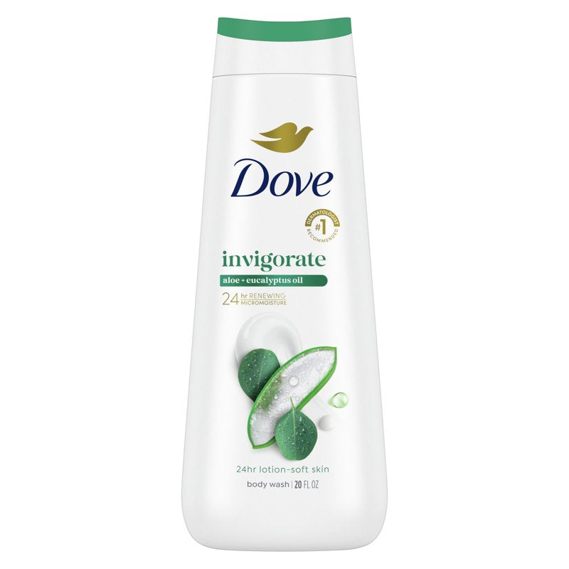 Invigorating Aloe & Eucalyptus Body Wash - 20 oz