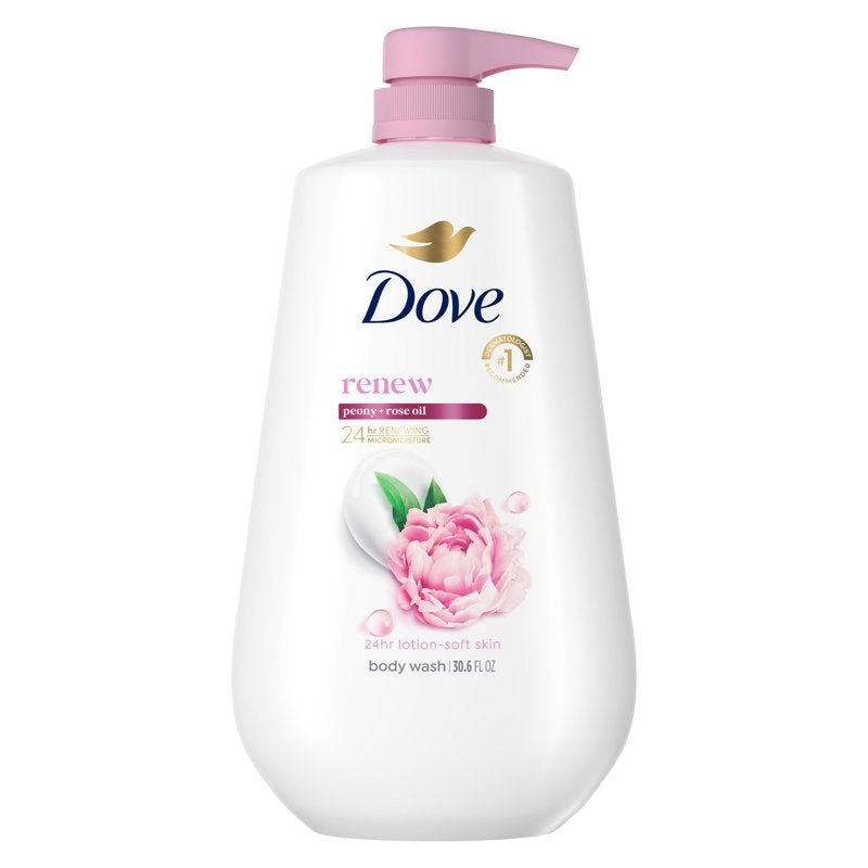 Dove Renewing Peony & Rose Oil Body Wash - 30.6 fl oz