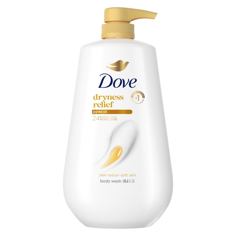 Moisturizing Body Wash with Jojoba Oil - 24HR Dryness Relief