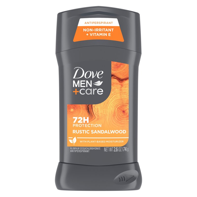 Rustic Sandalwood Antiperspirant Deodorant for Men - 72-Hour Odor Protection