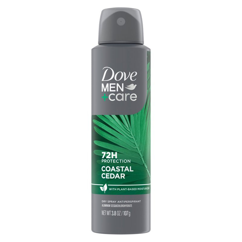 Men's Antiperspirant Spray with 72-Hour Cedarwood & Tonka Protection - 3.8 oz