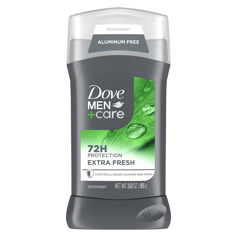 Mens Aluminum Free Deodorant Stick with Moisturizing Cream, 3 oz
