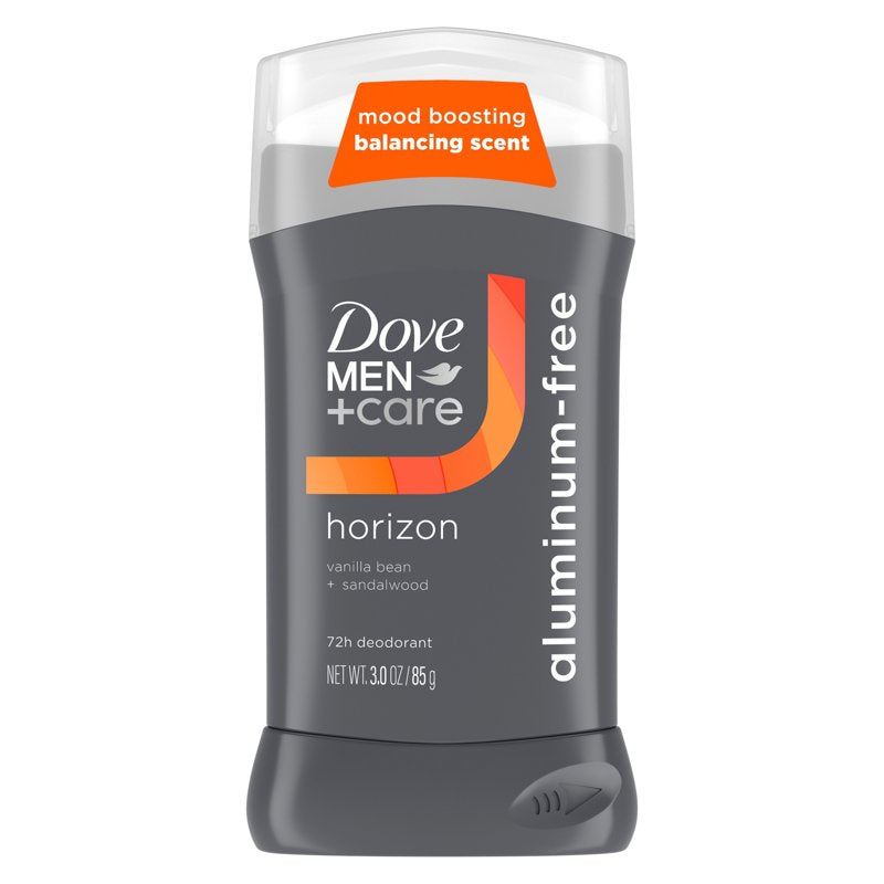 Aluminum-Free Deodorant Stick for Men, 72-Hour Odor Protection, Horizon Scent