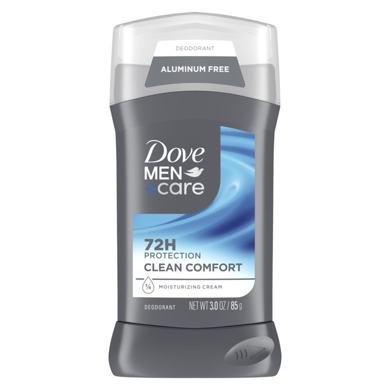 Aluminum Free Deodorant Stick for Men - 72H Odor Protection, 3 oz