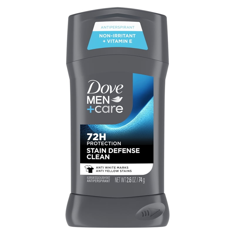 Antiperspirant Deodorant Stick for Men - 72H Sweat & Odor Protection, Anti-Marks & Stains, 2.6 oz