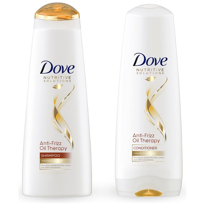Anti-Frizz Shampoo & Conditioner Duo - 12 oz, 2 Count