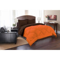 King Turquoise White Down Alternative Comforter Set - 3pc Reversible Bedding
