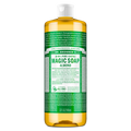 Almond Pure-Castile Liquid Soap - Concentrated Organic Body Wash, 32 fl oz