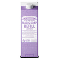Lavender Pure-Castile Liquid Soap Refill Carton - Organic & Plant-Based