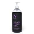 Activated Charcoal Liquid Soap with Shea Butter - Lavender, 32 oz