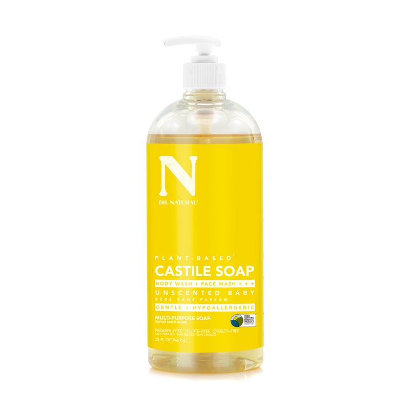Unscented Baby Castile Liquid Soap - 32 oz Multi-Purpose