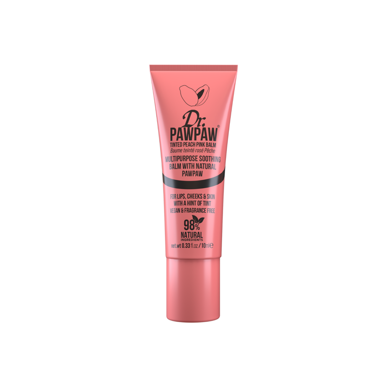 Peach Pink Multi-Purpose Balm - Natural Hydrating Ointment, 10ml