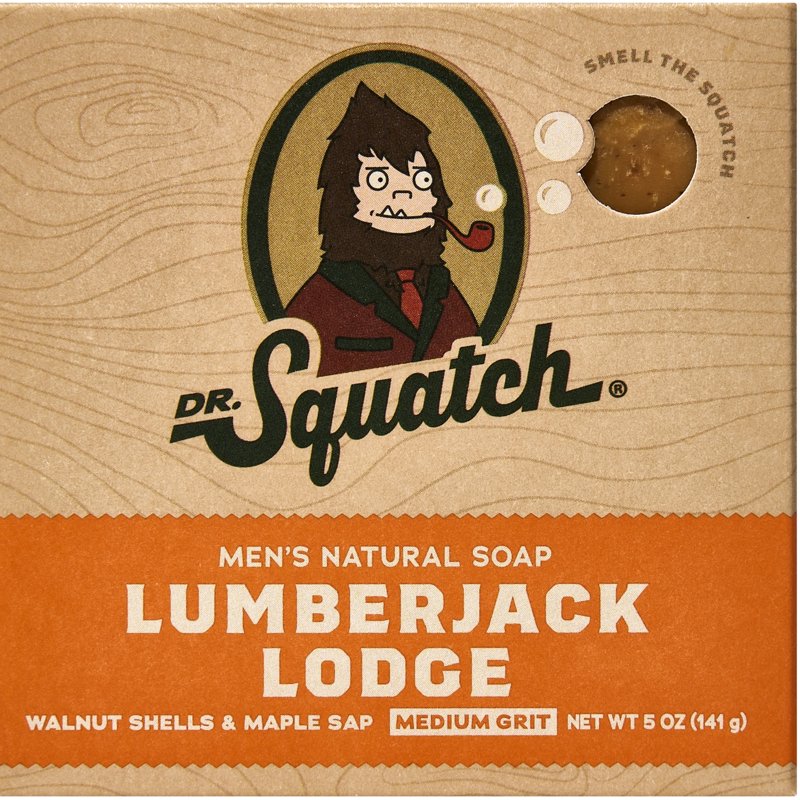 Natural Cold Process Mens Bar Soap - Lumberjack Lodge Scent