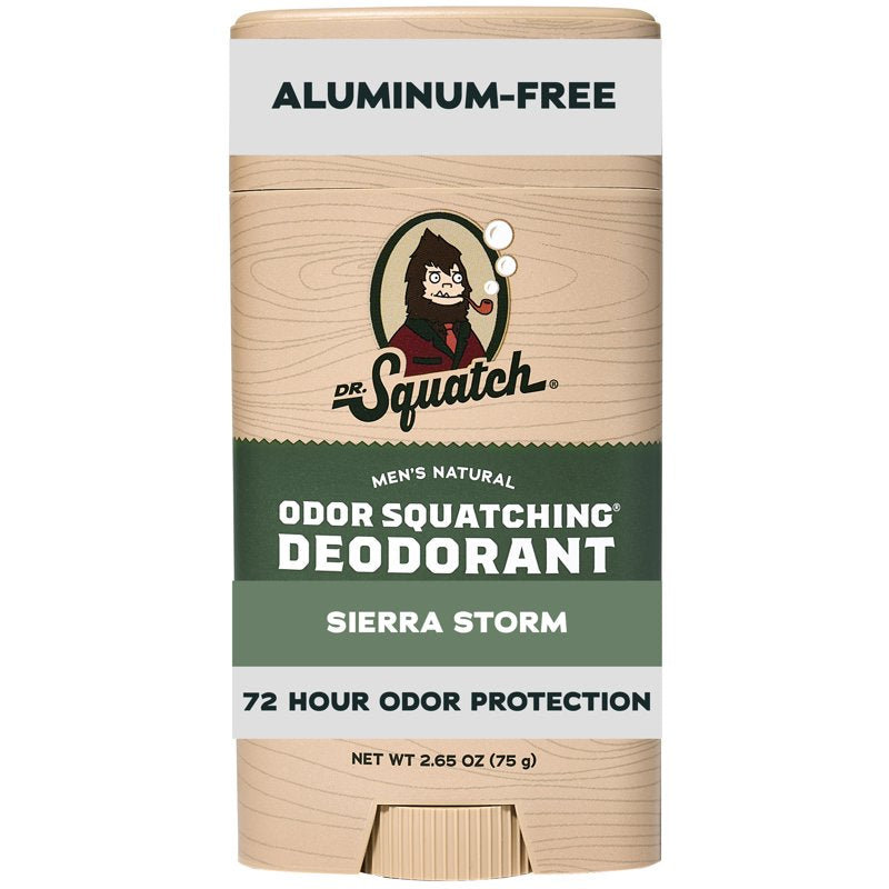 Natural Aluminum-Free Deodorant for Men - Sierra Storm, 2.65 Oz