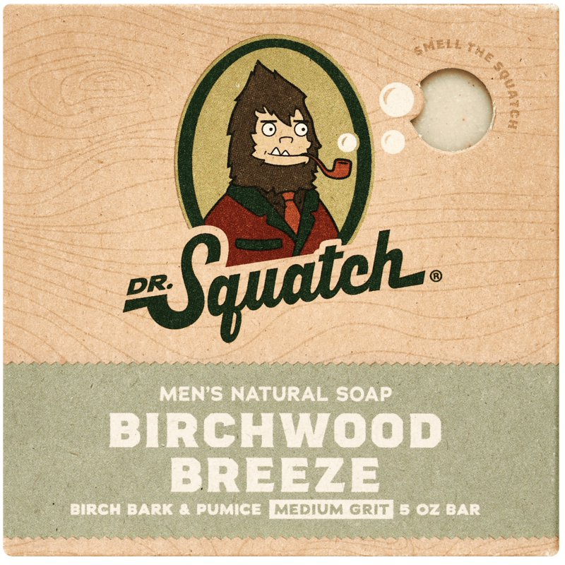 Natural Bar Soap for Men - Birchwood Breeze, 5 oz
