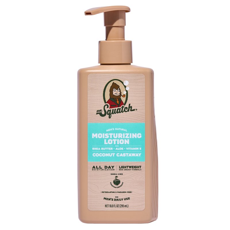 Natural Body Moisturizer Lotion for Men - Lightweight & Non-Greasy Formula