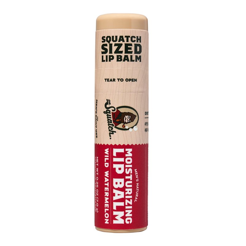 Moisturizing Lip Balm for Men - Natural Shea Butter Lip Treatment, 0.25 Oz