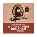 Natural Bar Soap for Men - Wood Barrel Bourbon Scented Travel Size 2.3 oz