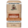Natural Aluminum-Free Deodorant for Men - Wood Barrel Bourbon, 0.5 oz