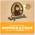 Natural Bar Soap for Men - Summer Citrus Scent, 5 oz