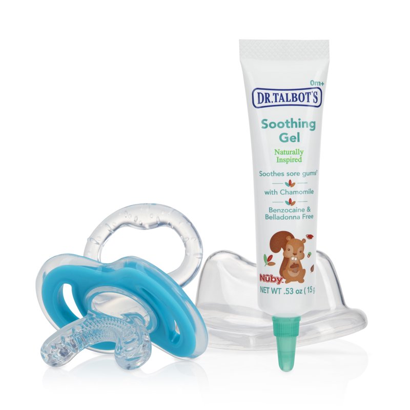Infant Teething Relief Kit - Soothing Gum Gel and Textured Teether Toy