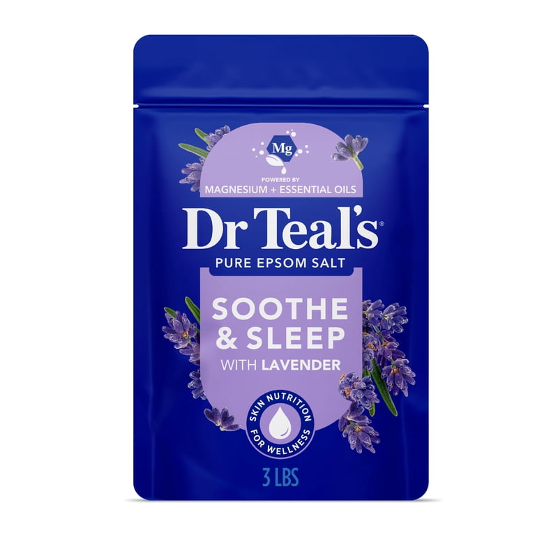 Epsom Salt Soak with Lavender for Relaxation and Sleep - 3 lbs