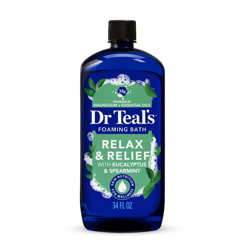 Relax & Relief Foaming Bath - Eucalyptus & Spearmint, 34 fl oz