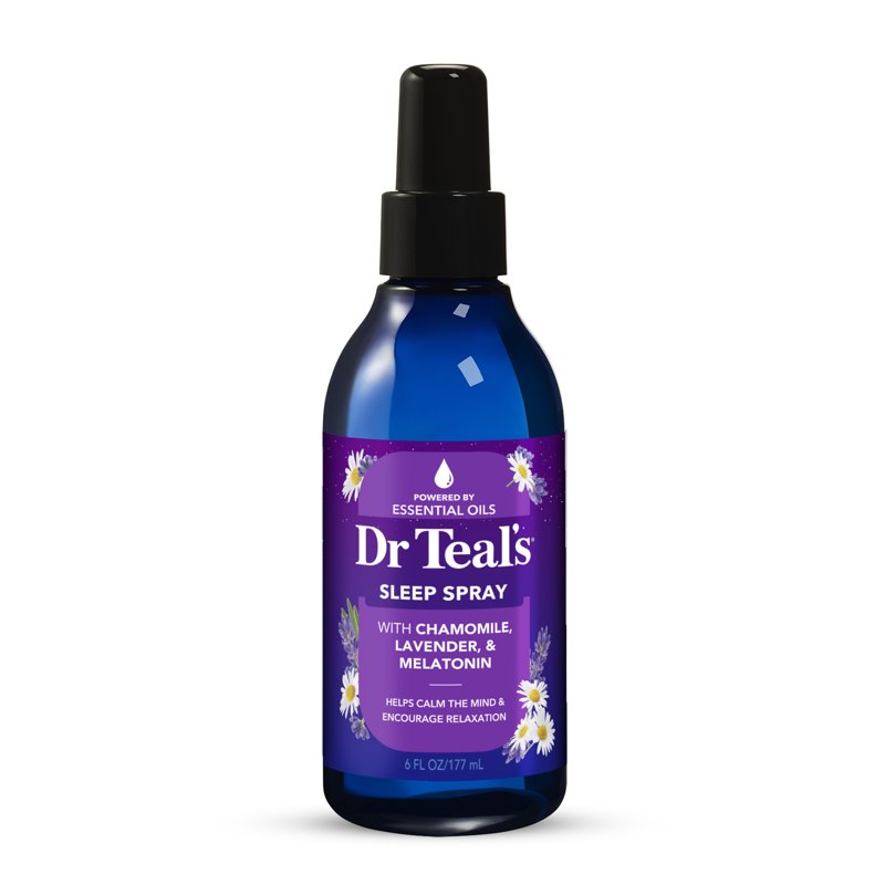 Sleep Spray with Melatonin, Lavender & Chamomile Essential Oils - 6 fl oz